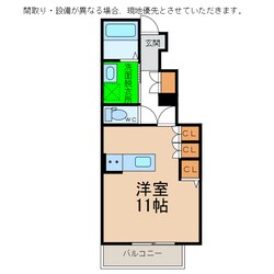 トレランスMの物件間取画像